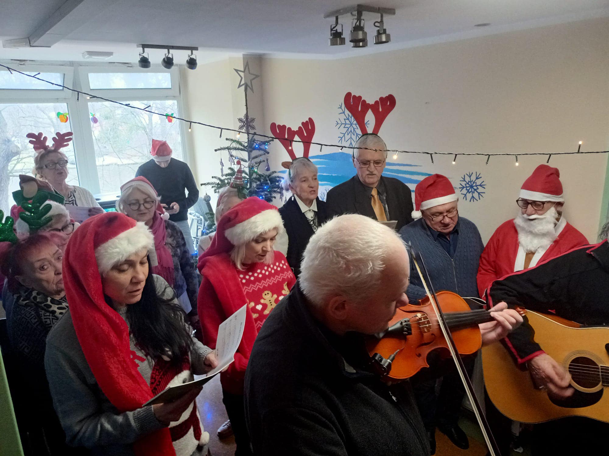 Chór "Nazaret" we Wrocławskim Hospicjum Bonifratrów