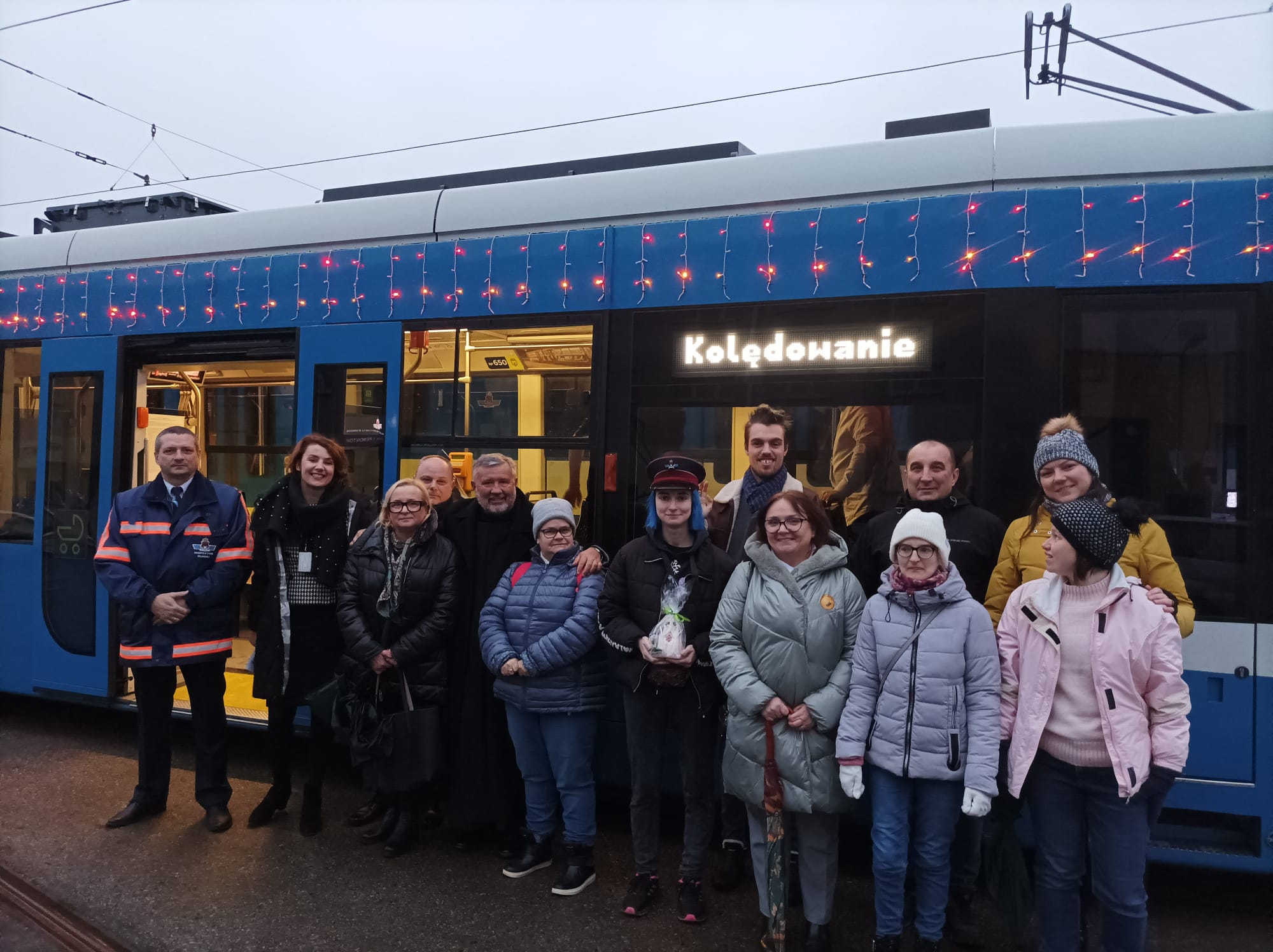 Świąteczny Tramwaj z udziałem Bonifraterskiej Fundacji Dobroczynnej